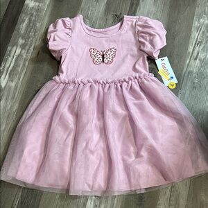 Cat & Jack Light Pink Tulle Butterfly Dress